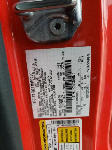 1FATP8UH2H5307875 Ford MUSTANG
