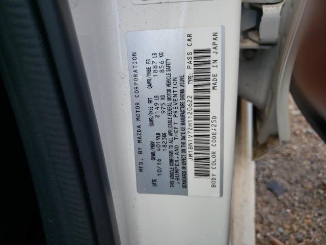 JM1BN1V72H1120622 Mazda 3 TOURING