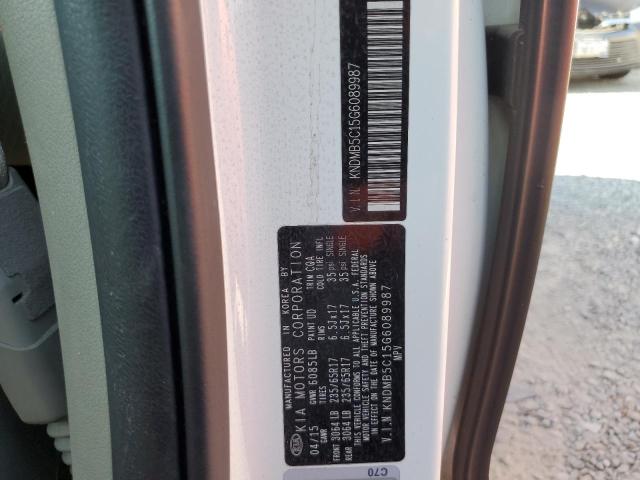 KNDMB5C15G6089987 KIA SEDONA LX