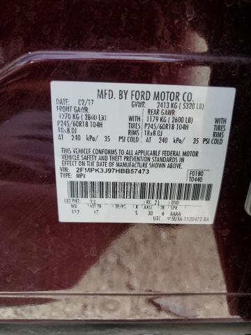 2FMPK3J97HBB57473 Ford EDGE SEL