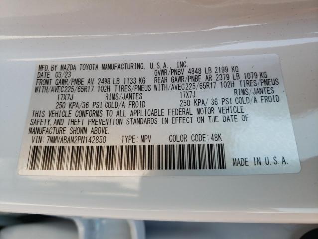 2023 MAZDA CX-50 SELE 7MMVABAM2PN142850