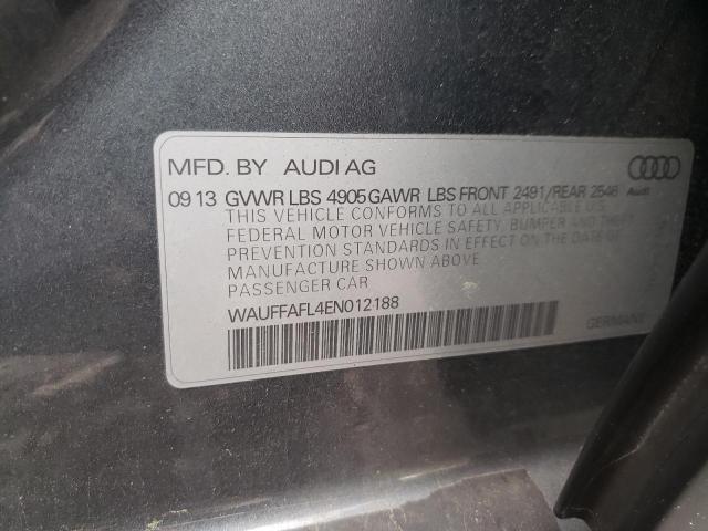 VIN WAUFFAFL4EN012188 2014 Audi A4, Premium Plus no.12