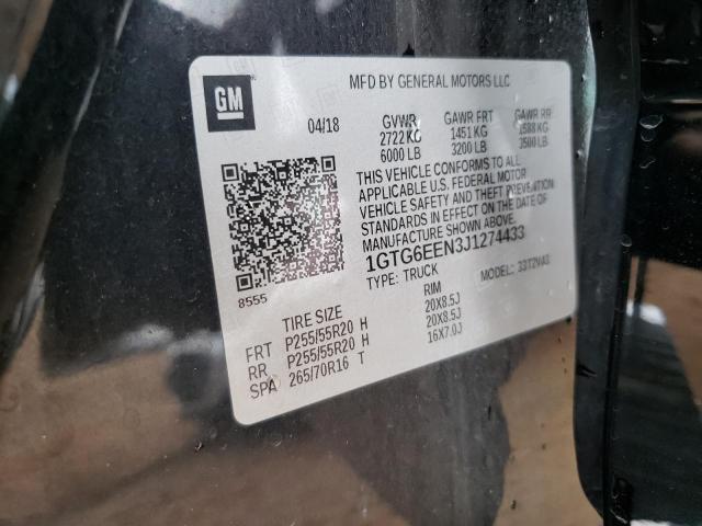 2018 GMC CANYON DEN - 1GTG6EEN3J1274433