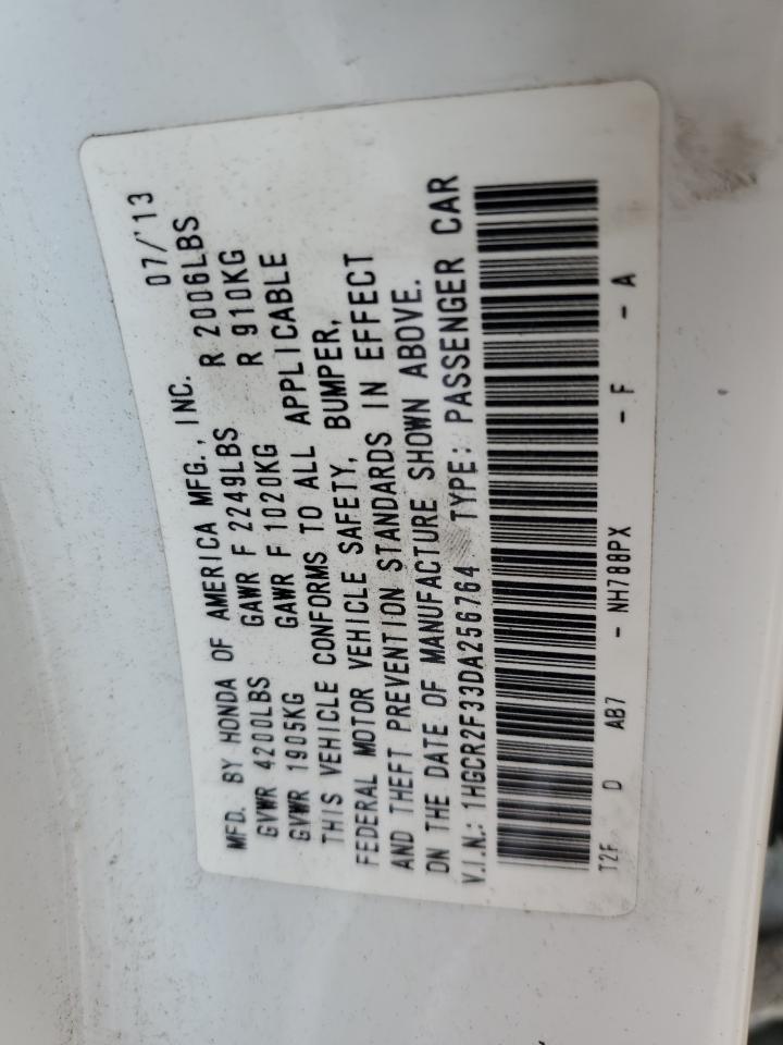 1HGCR2F33DA256764 2013 Honda Accord Lx