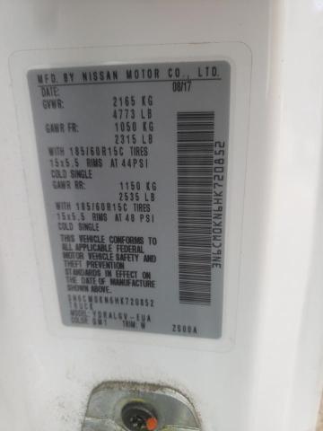 3N6CM0KN6HK720852 Nissan NV200 2.5S