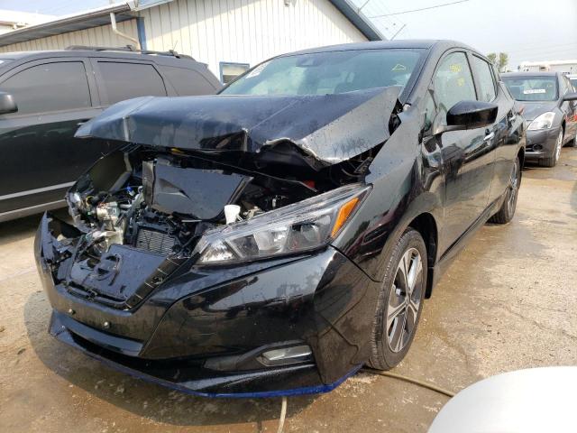 wrecked nissan leaf