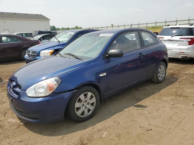 2010 Hyundai Accent Blue