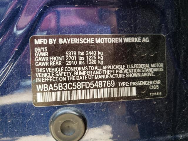WBA5B3C58FD548769 BMW 535 XI
