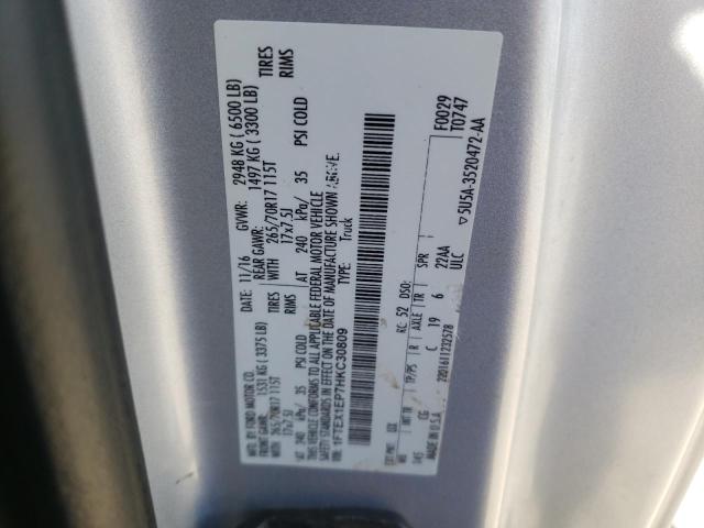 1FTEX1EP7HKC30809 Ford F150 Super Cab