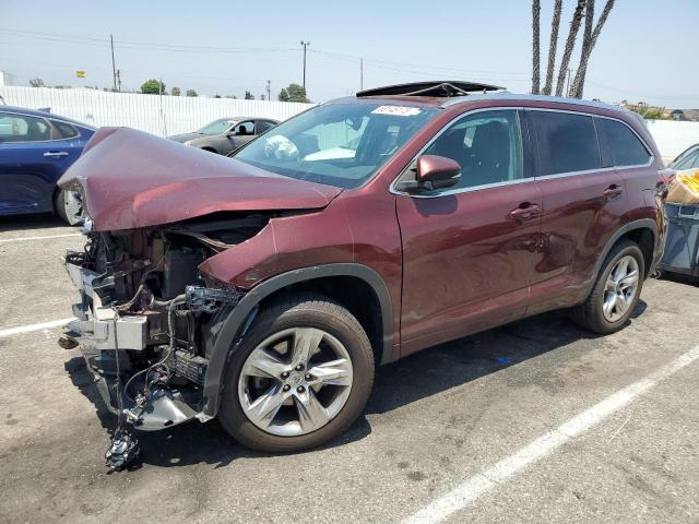 VIN 5TDYKRFH6ES004606 2014 Toyota Highlander, Limited no.1