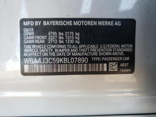 WBA4J3C59KBL07890 BMW 4 Series 430XI GRAN 13