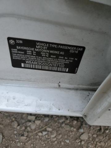WBA8E9G55GNT87102 BMW 328 I Sulev