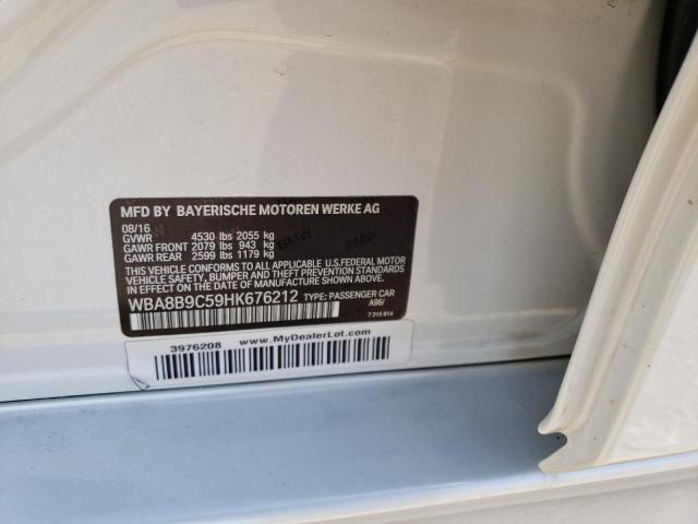 WBA8B9C59HK676212 BMW 330 I