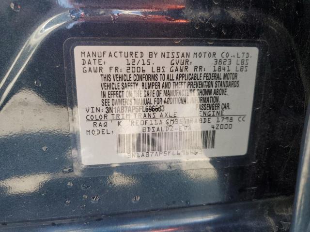 3N1AB7AP5FL696663 Nissan SENTRA S