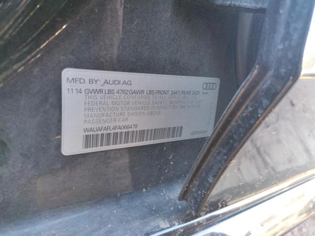 VIN WAUAFAFL4FA066478 2015 Audi A4, Premium no.12