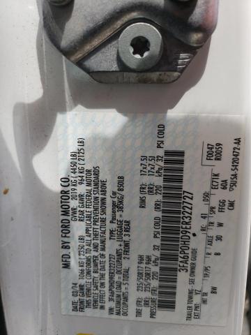 3FA6P0HD9ER322727 Ford FUSION SE