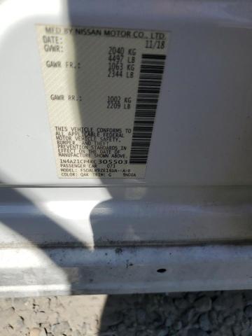 1N4AZ1CP4KC305503 Nissan LEAF S