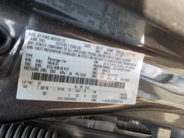 1FADP3L93HL333902 2017 FORD FOCUS, photo no. 12