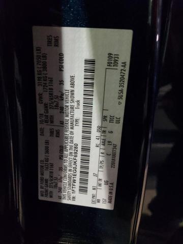 1FTFW1EG0JKF69280 Ford F150 Supercrew