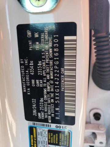 5XXG14J22PG168301 KIA K5 LXS