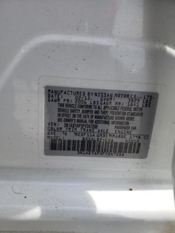 3N1AB7AP3FY247288 Nissan SENTRA S