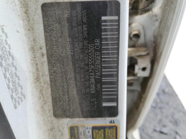KNAGM4A75F5555301 KIA Optima Lx