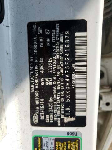 5XXGM4A75FG416879 KIA Optima Lx