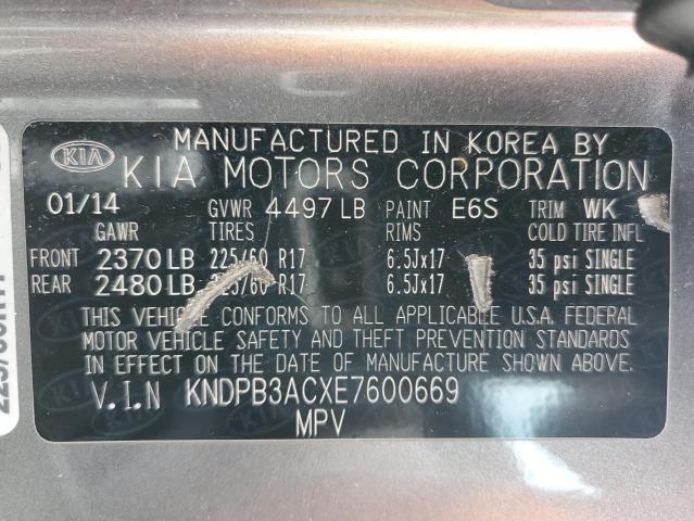 KNDPB3ACXE7600669 KIA Sportage Base