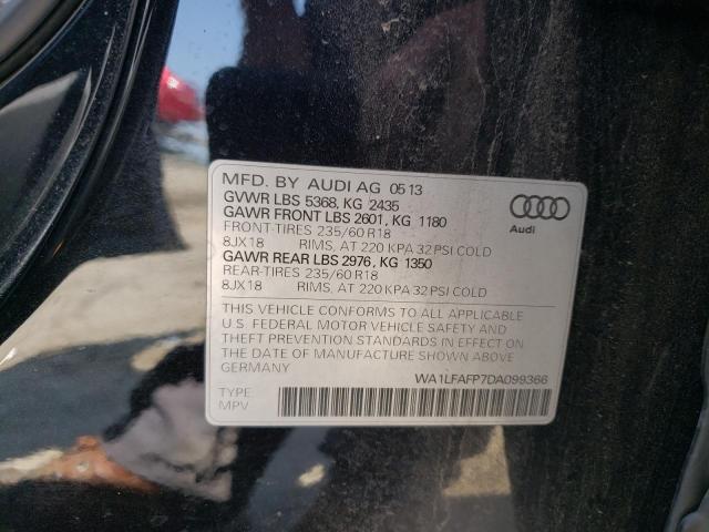 VIN WA1LFAFP7DA099366 2013 Audi Q5, Premium Plus no.13