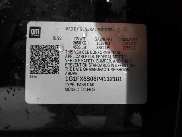 2023 CHEVROLET BOLT EV 2L 1G1FX6S06P4132181