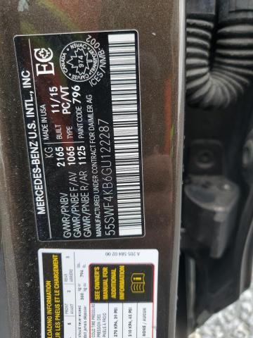 2016 MERCEDES-BENZ C 300 4MAT - 55SWF4KB6GU122287