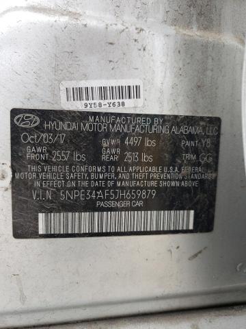 5NPE34AF5JH659879 Hyundai Sonata Sport
