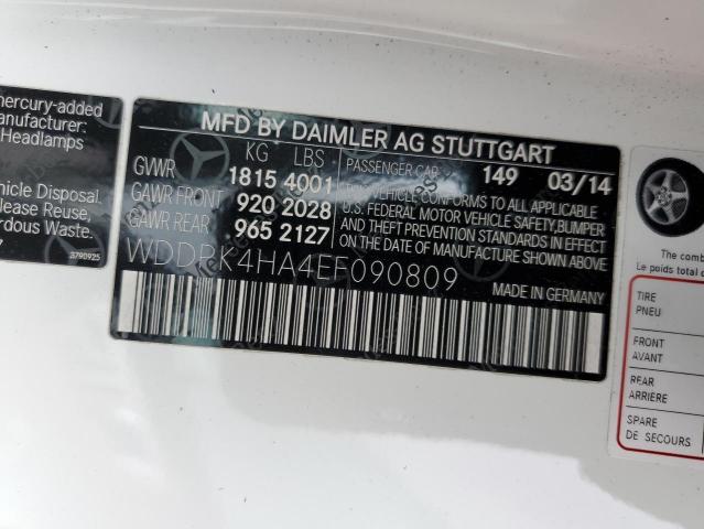 WDDPK4HA4EF090809 Mercedes-Benz SLK 250