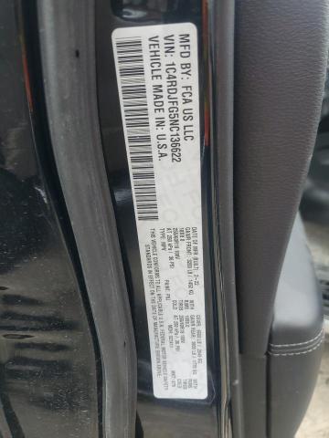 2022 DODGE DURANGO PU 1C4RDJFG5NC136622
