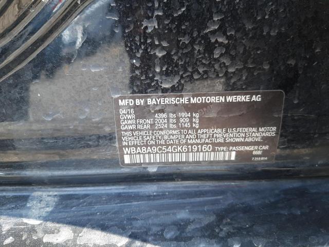 WBA8A9C54GK619160 BMW 320 I