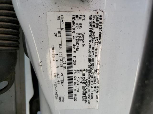 1FADP3F21EL248213 Ford FOCUS SE