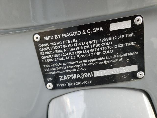 2020 VESPA GTS 300 - ZAPMA39M0L5200324