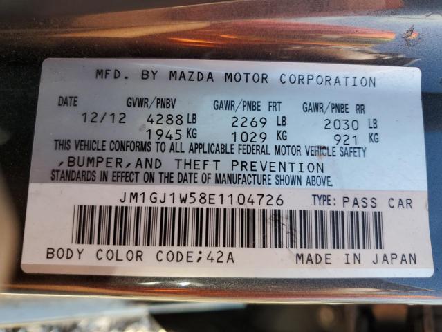 JM1GJ1W58E1104726 Mazda 6 Grand Touring