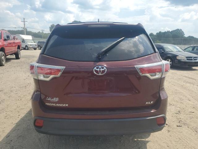 VIN 5TDKKRFH8ES031716 2014 Toyota Highlander, Xle no.6