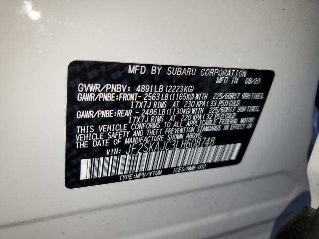JF2SKAJC3LH608748 Subaru Forester Premium