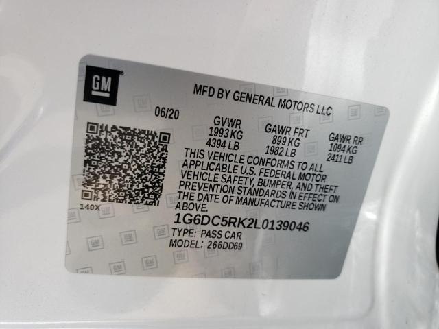 2020 CADILLAC CT4 SPORT - 1G6DC5RK2L0139046