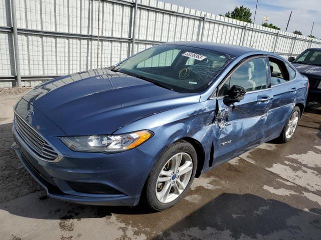 Vin: 3fa6p0lu4jr110044, lot: 55339363, ford fusion se hybrid 20181