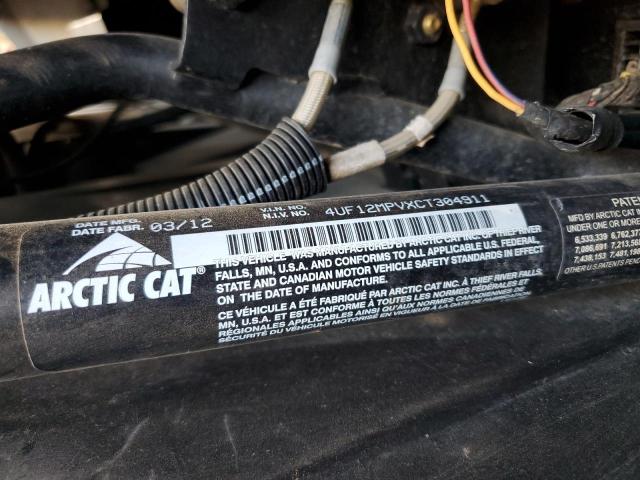 2012 ARCTIC CAT ARTIC CAT - 4UF12MPVXCT304911