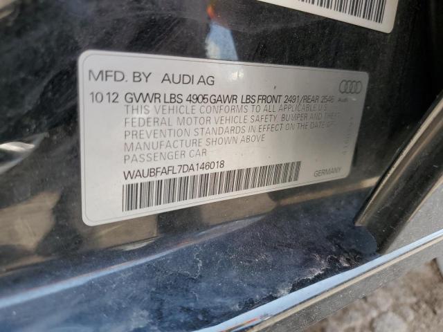 VIN WAUBFAFL7DA146018 2013 Audi A4, Premium no.12