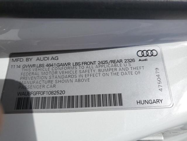 2015 AUDI A3 WAUBFGFF0F1082520