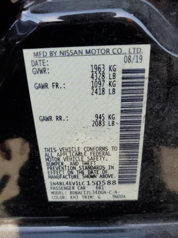 1N4BL4EV1LC150588 Nissan ALTIMA SL