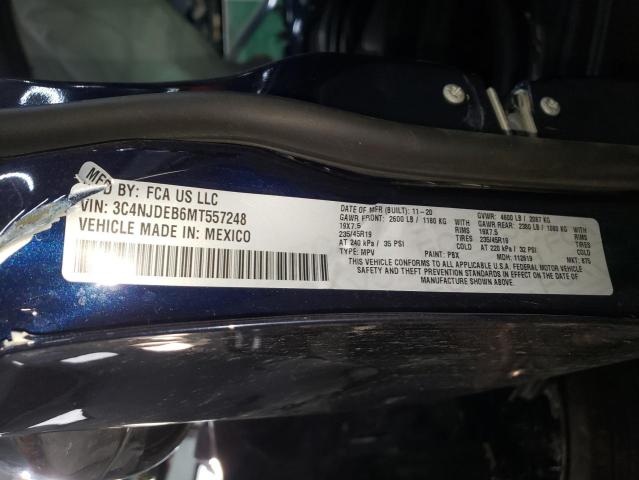 2021 JEEP COMPASS 80 3C4NJDEB6MT557248