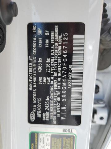 5XXGM4A70FG467125 KIA Optima Lx