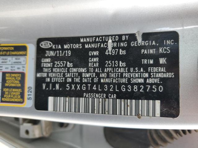 5XXGT4L32LG382750 KIA Optima Lx