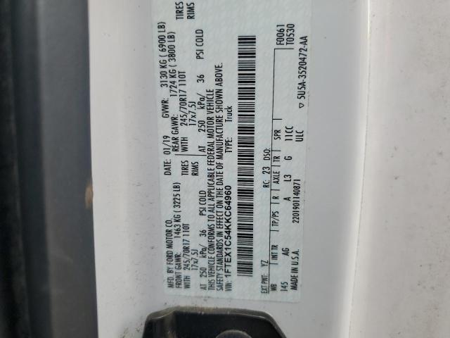 1FTEX1C54KKC64960 Ford F150 Super Cab